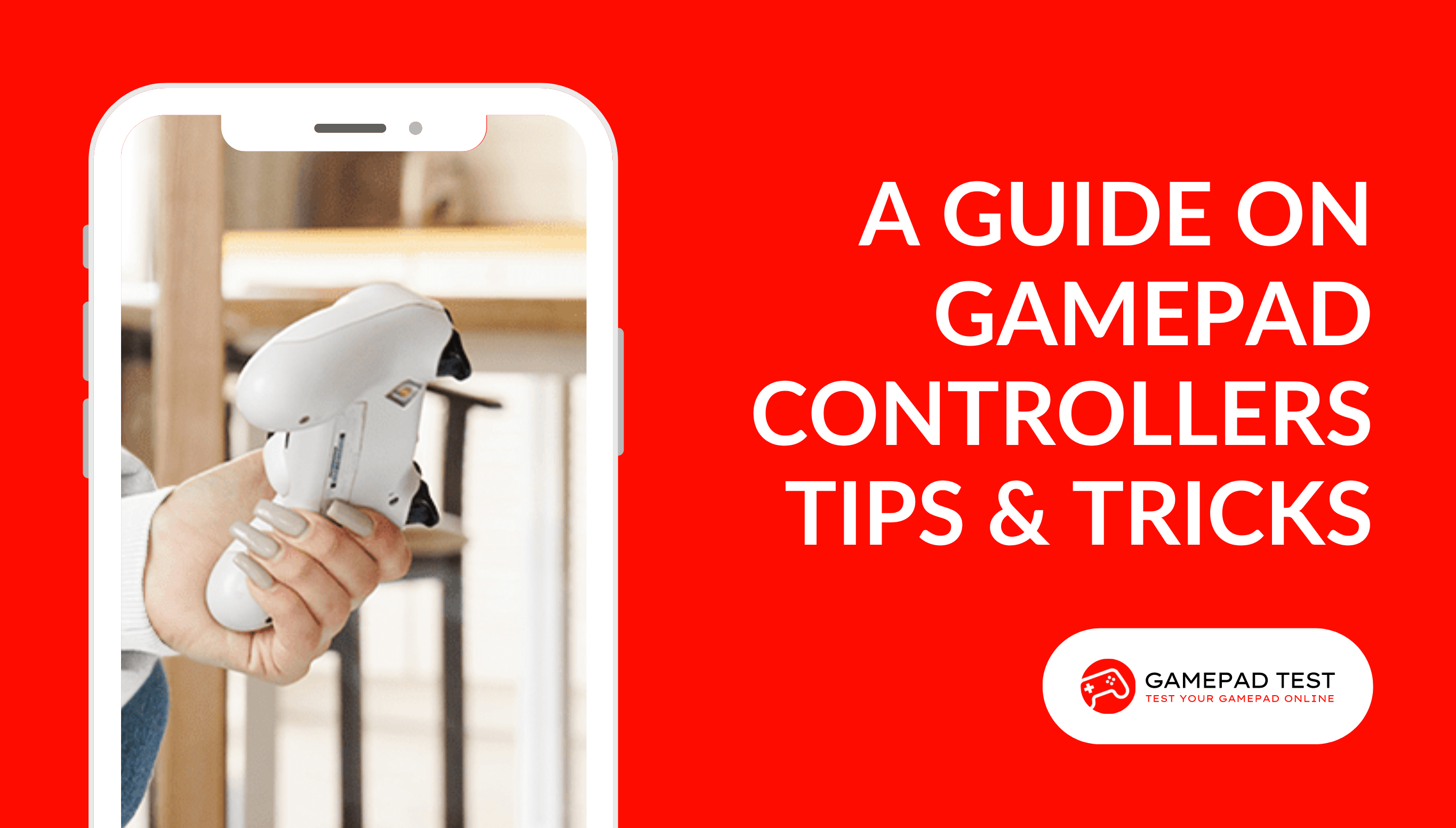 Gamepad Controllers Tips & Tricks – A Comprehensive Guide - Blog Featured Image - gamepadtest.com