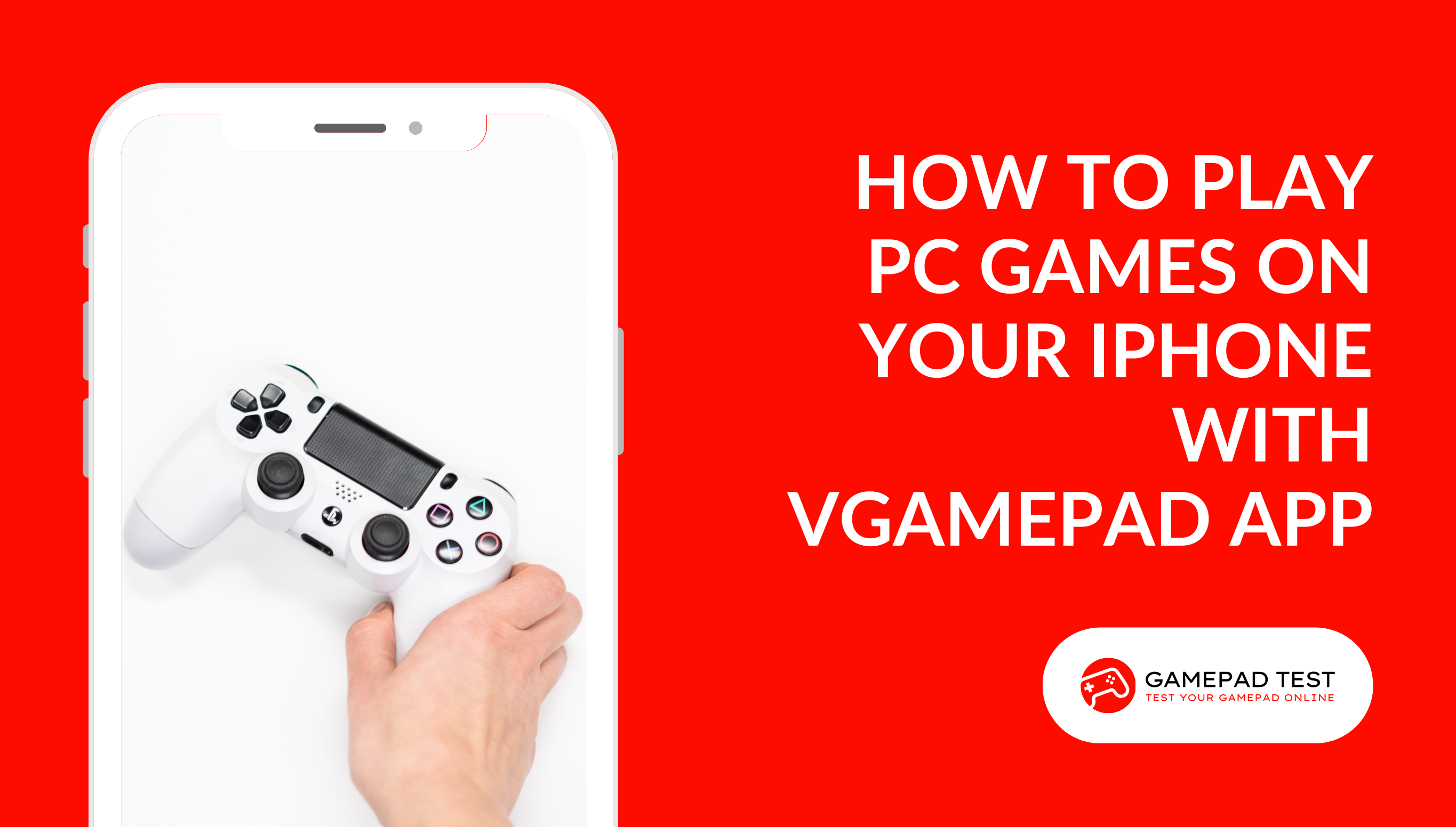 How to Play PC Games on Your iPhone with VGamepad App